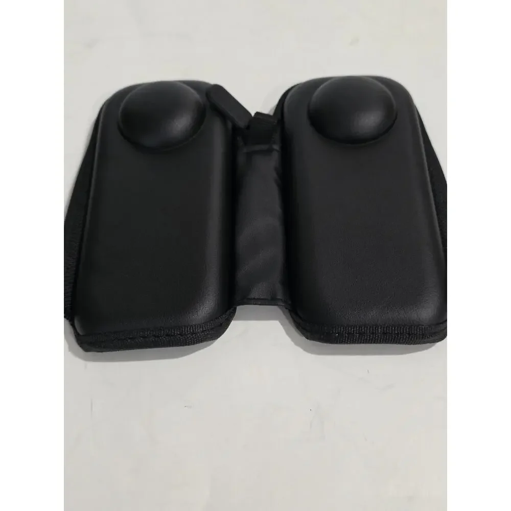 For Insta360 X5 PU Leather Case Protective Cover Lens Cap Guards Cleaning Kit